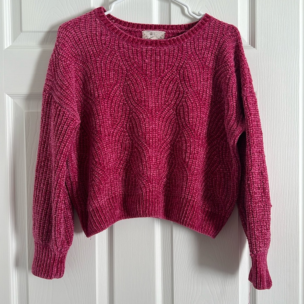 Pink Rose Sweater